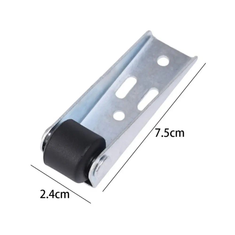 Durable Silent Furniture Caster Side Mounted Mobile Door Support Moving Wheel Household Moving Tool Pulley for 1/2Pcs - Image 6