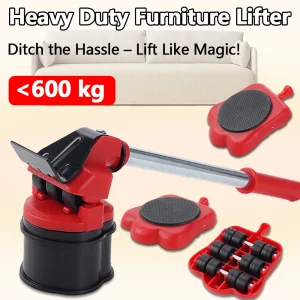 6KG Furniture Moving Transport Roller Set Heavy Duty Lifiting Caster Tool Furniture Transport Lifter Sliders Roller Tool